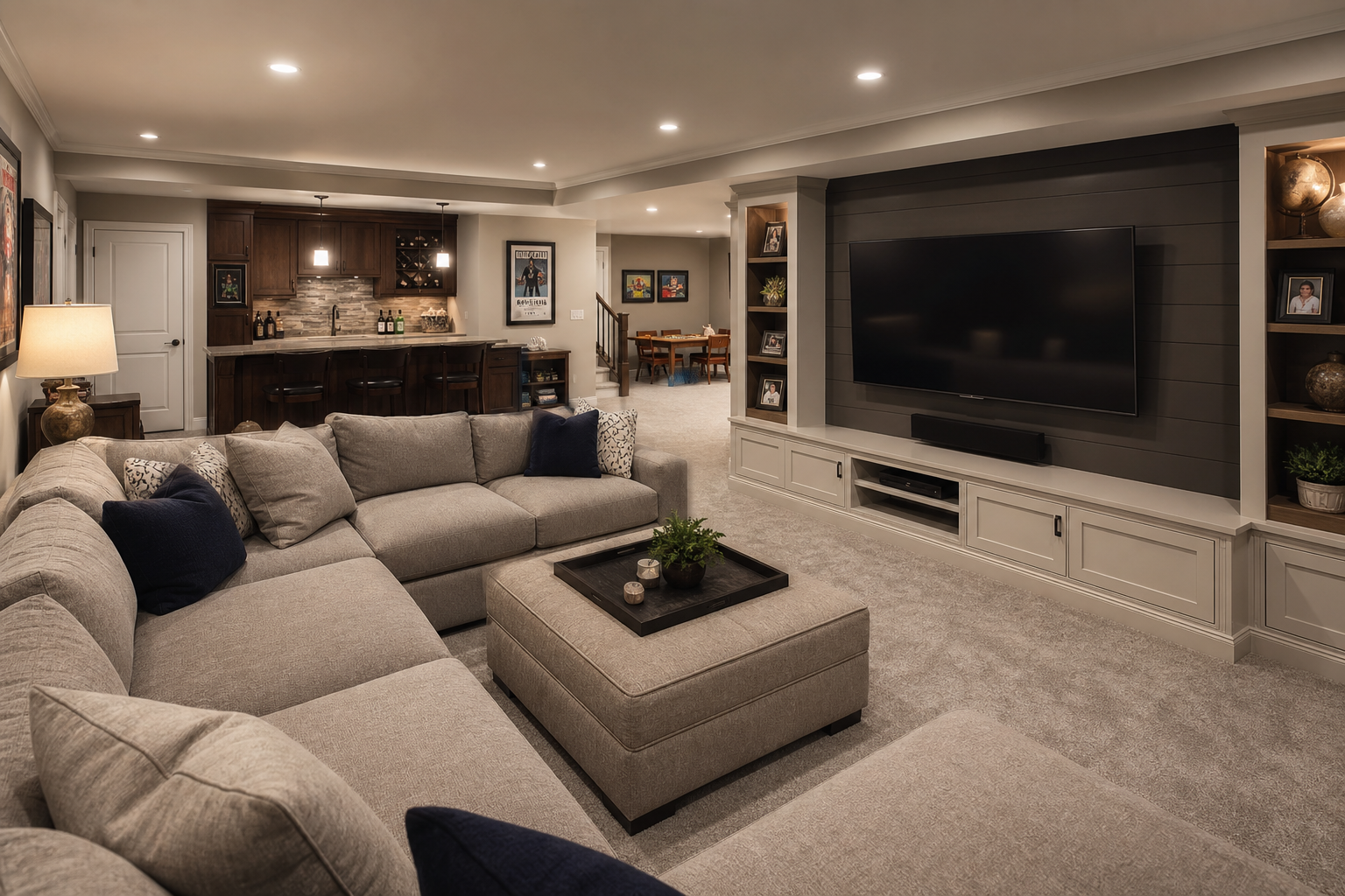 Basement Finishing project 1