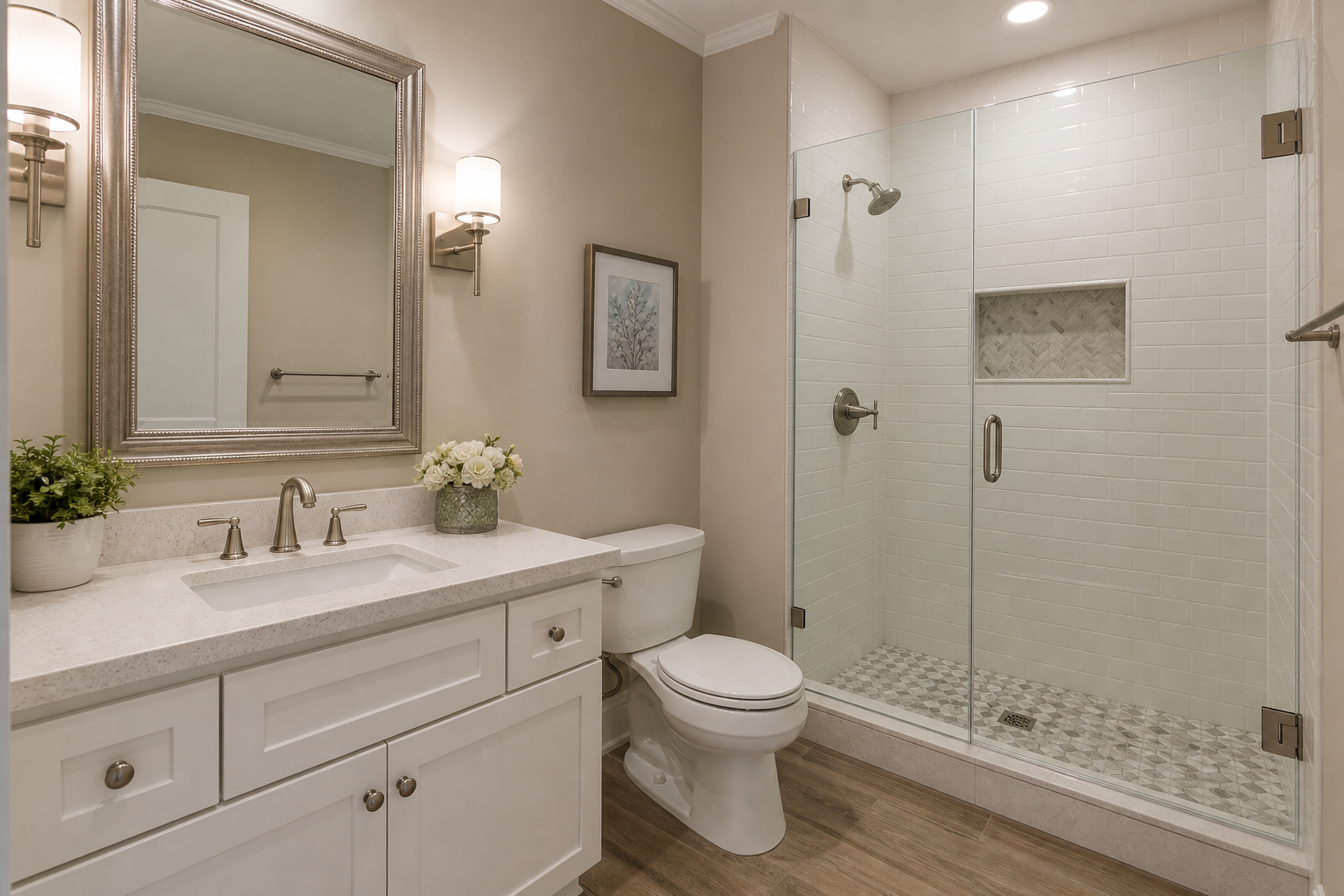 Bathroom Remodeling project 6